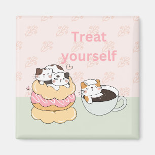 Foodie Cats Magnet
