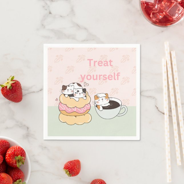 Foodie Cats Napkins (Insitu)