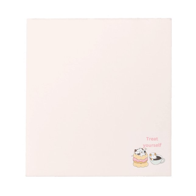 Foodie Cats Notepad (Front)