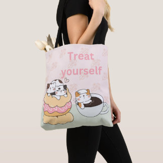 Foodie Cats Tote Bag