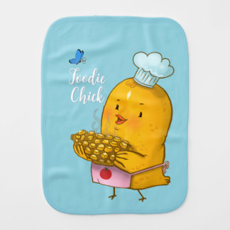 Foodie Chick Baby Cloth