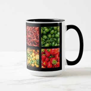 Foodie custom monogram mugs 3
