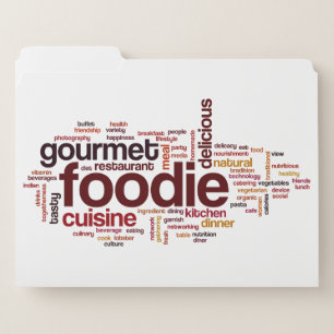 Foodie File Folder