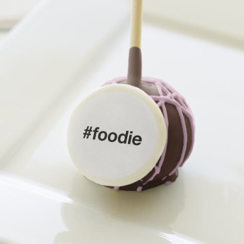 FOODIE Hashtag Cake Pops