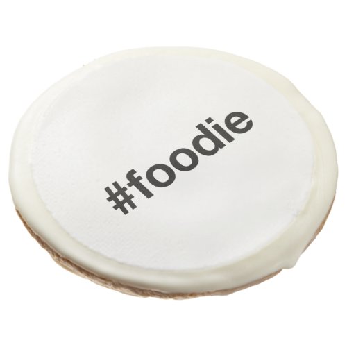 FOODIE Hashtag Sugar Cookie