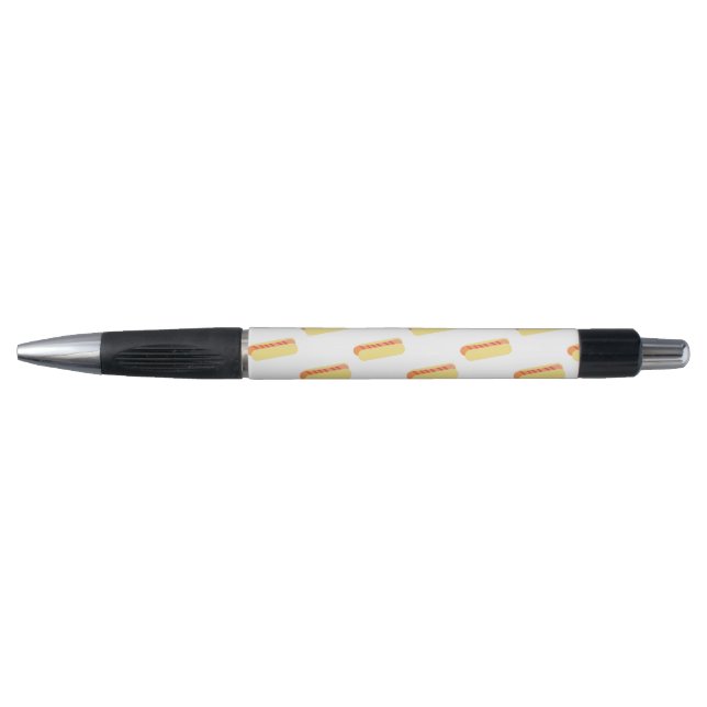 Foodie Hot Dog with Stripes Pen (Front)