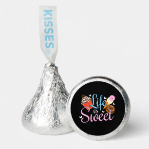 Foodie Life is Sweet Baking Quote - Cupcake Art Hershey®'s Kisses®