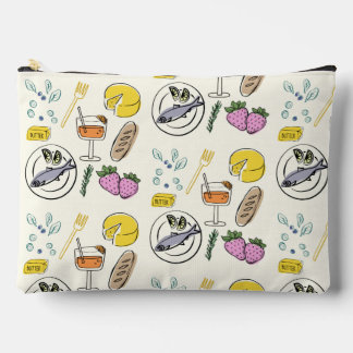 Foodie Minimalist Accessory Pouch