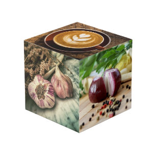 Foodie (or YOUR photos) custom photo cube