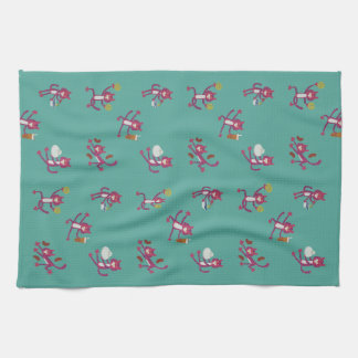 Foodie Tigers Kitchen Towel