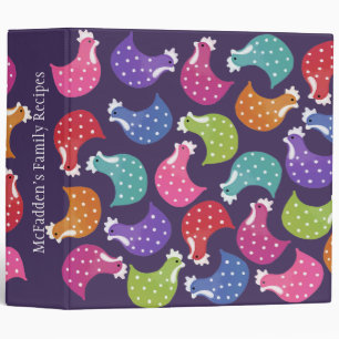 Foodies Chicken Hen Name Recipe Clippings Binder