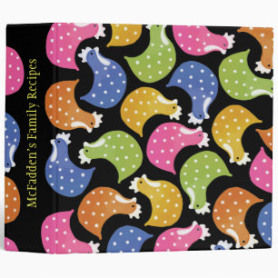 Foodies Chicken Hen Name Recipe Clippings Binder