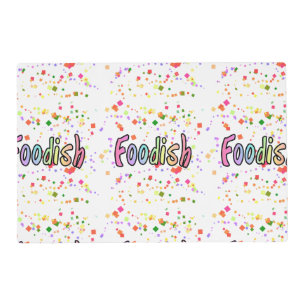 Foodish placemat