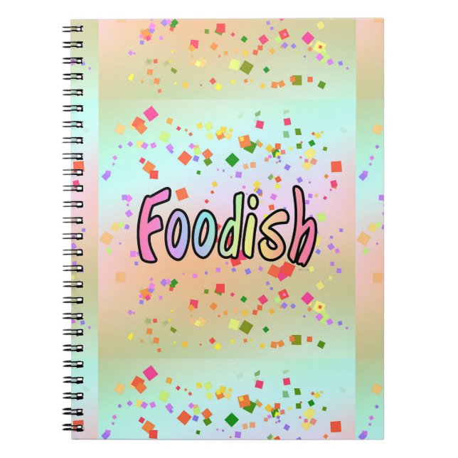 FOODISH Recipe  Notebook (Front)