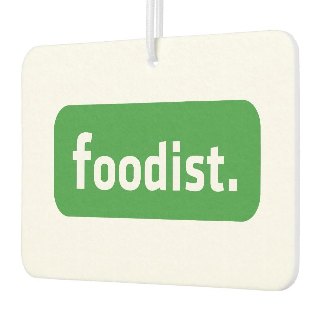 Foodist. Air Freshener (Left)