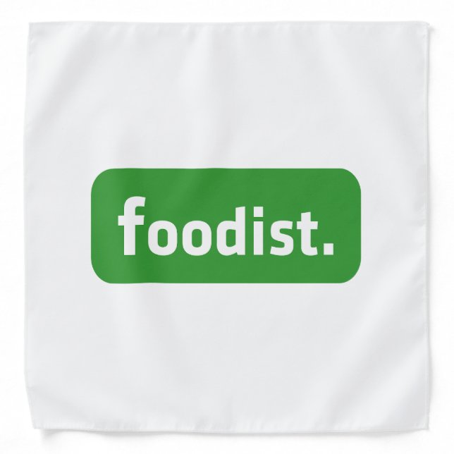 Foodist. Bandana (Front)