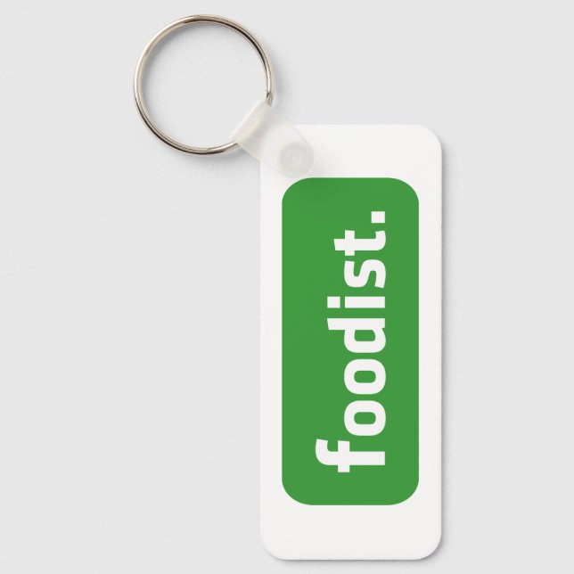 Foodist. Keychain (Front)