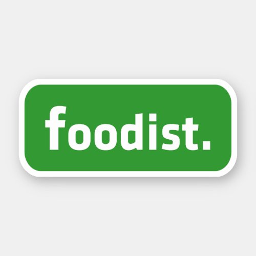 Foodist Sticker