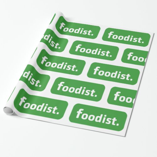Foodist Wrapping Paper