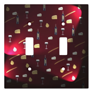 Foods Delight Cranberry Lights Light Switch Cover