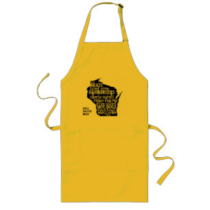 Foods of Wisconsin for Grill Master Customizable Long Apron