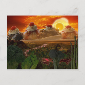 Foodscape Postcard