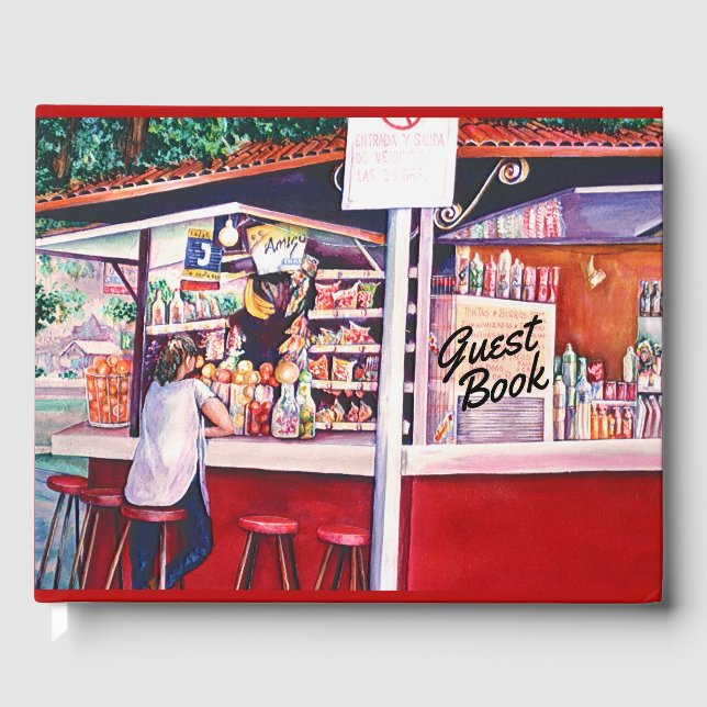 Foodstand, Mexico Guest Book (Front)