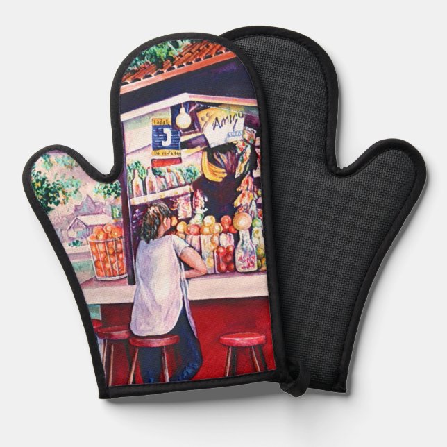 Foodstand, Mexico Oven Mitt (Front/Back)
