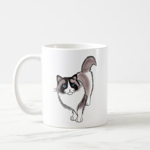 FooFooCat Sassy Ragdoll Coffee Mug