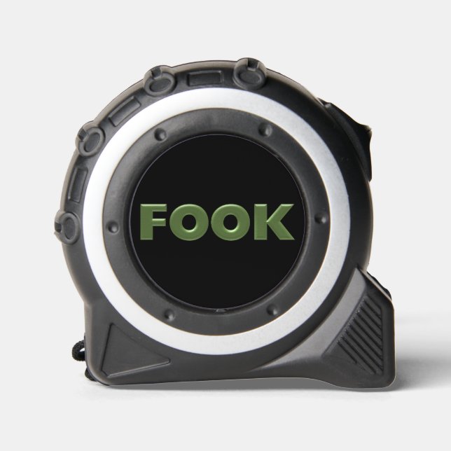 Fook black tape measure (Front)