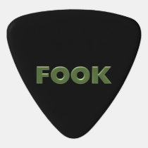 Fook black triangle guitar pick