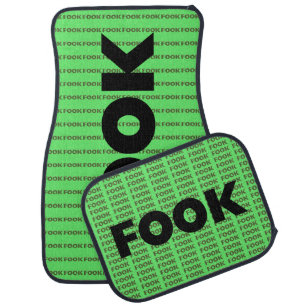 Fook car mats front and rear