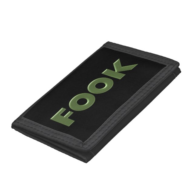 Fook green black black wallet black trim (Bottom)