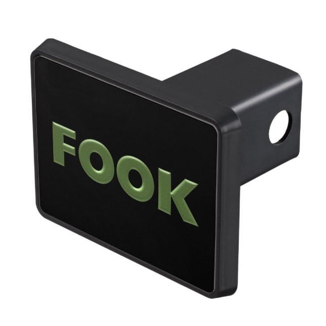 Fook green black hitch cover receiver (Top Right)