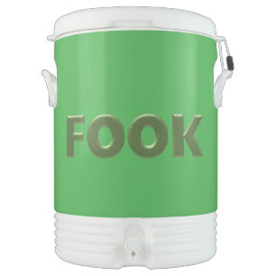 Fook Igloo green on green cooler 10 gallon