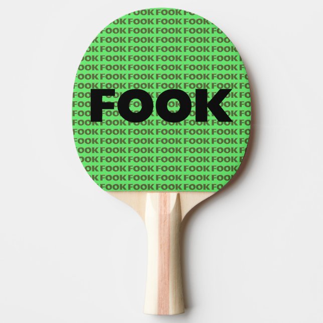 Fook ping pong paddle (Front)