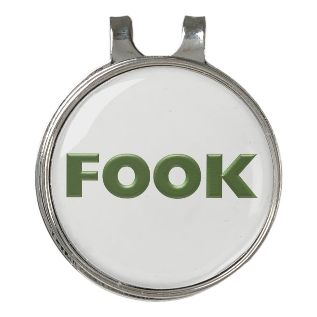 Fook white hat clip (Front)
