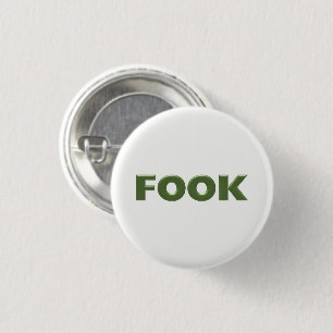 Fook white small button