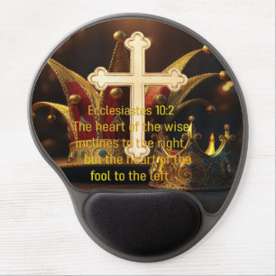 Fool vs Wise Gel Mouse Pad