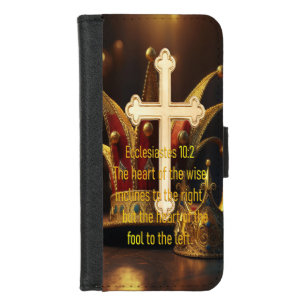 Fool vs Wise iPhone 8/7 Wallet Case