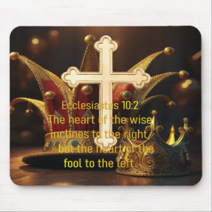 Fool vs Wise Mouse Pad