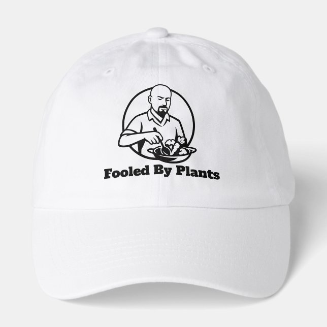 Fooled By Plants Ballcap Hat (Front)