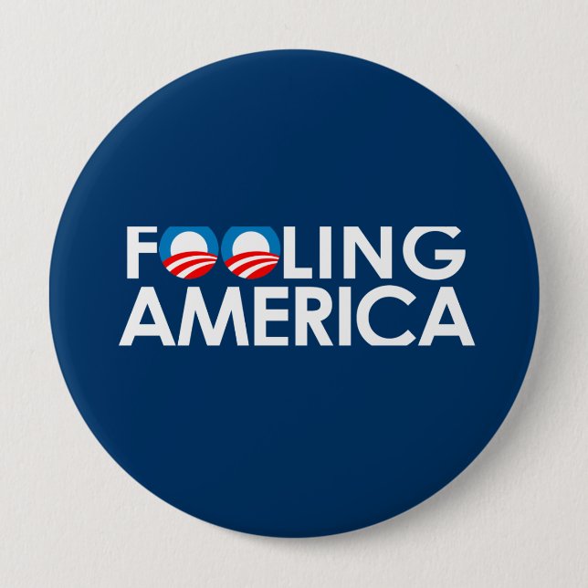 FOOLING AMERICA PINBACK BUTTON (Front)