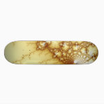 Fools Gold - Fractal Art Skateboard Deck