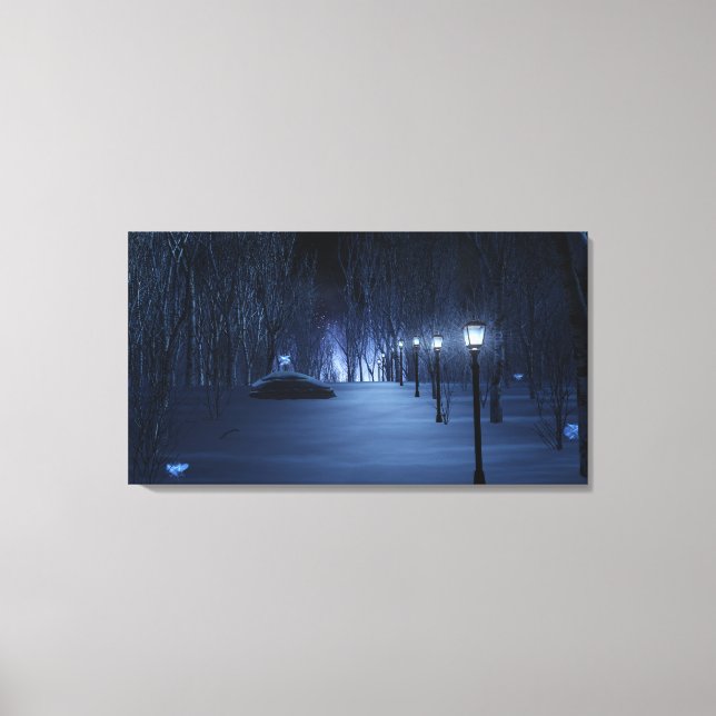 Fool's Light Canvas Print (Front)