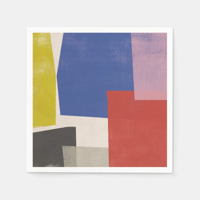 Foolscap - Modern Colorblocks Napkins (Front)