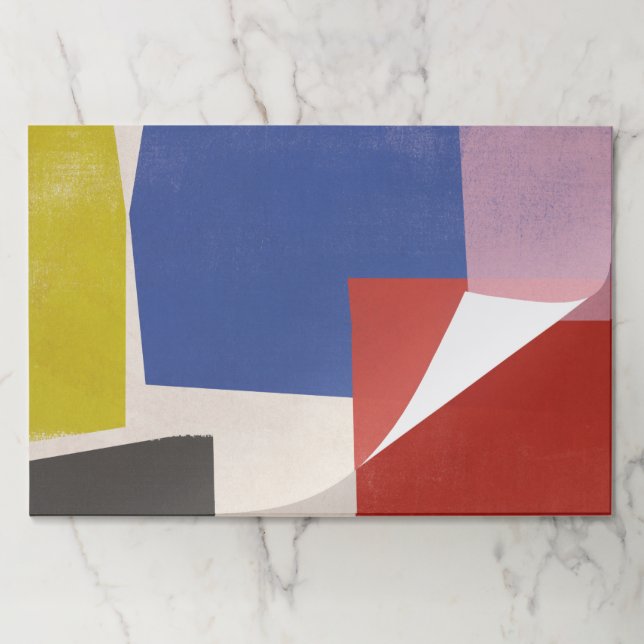 Foolscap - Modern Colorblocks Paper Pad (Folded)