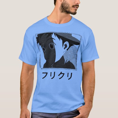 Fooly Cooly FLCL Vintage Faded Aesthetic 2 T_Shirt
