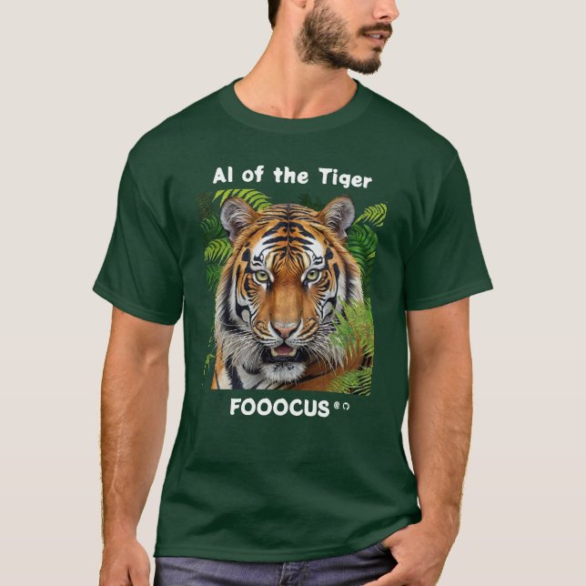 Fooocus - AI of the tiger T-Shirt (Front)
