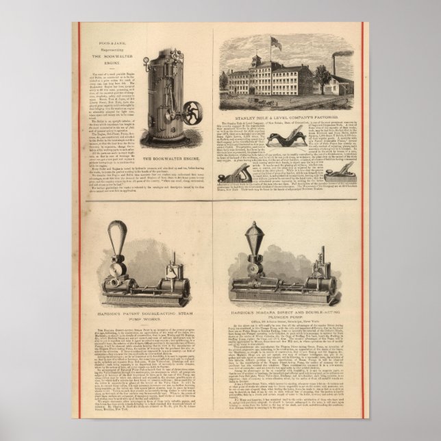 Foos and Jane Stanley Rule and Level Poster (Front)